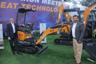 CASE construction equipment shines at CII-EXCON 2023 unveils BS (CEV) V compliant machinery, breaks gender norms, and spearheads innovation for global infrastructure development