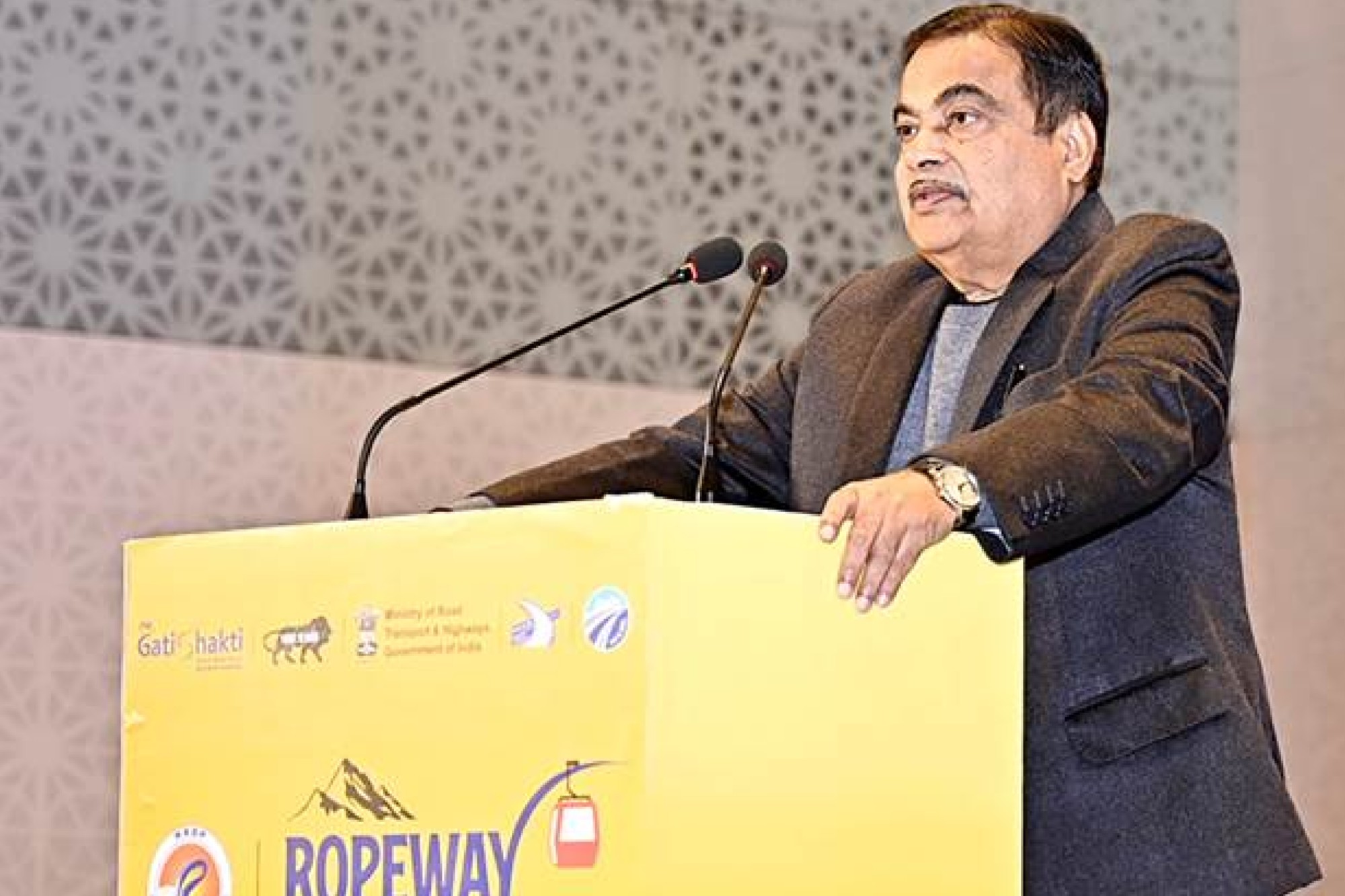 Union Minister for Road Transport and Highways, Nitin Gadkari, has unveiled an ambitious plan for the development of ropeway projects in India, announcing a substantial investment of INR 1.25 lakh crore for more than 200 projects over the next five years.