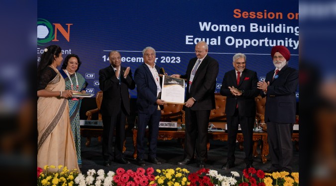 Schwing Stetter India wins 'Women Empowerment' award at CII Excon 2023