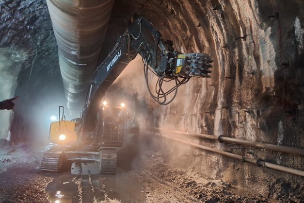 MB Crusher’s drum cutters transform tunnel surfacing