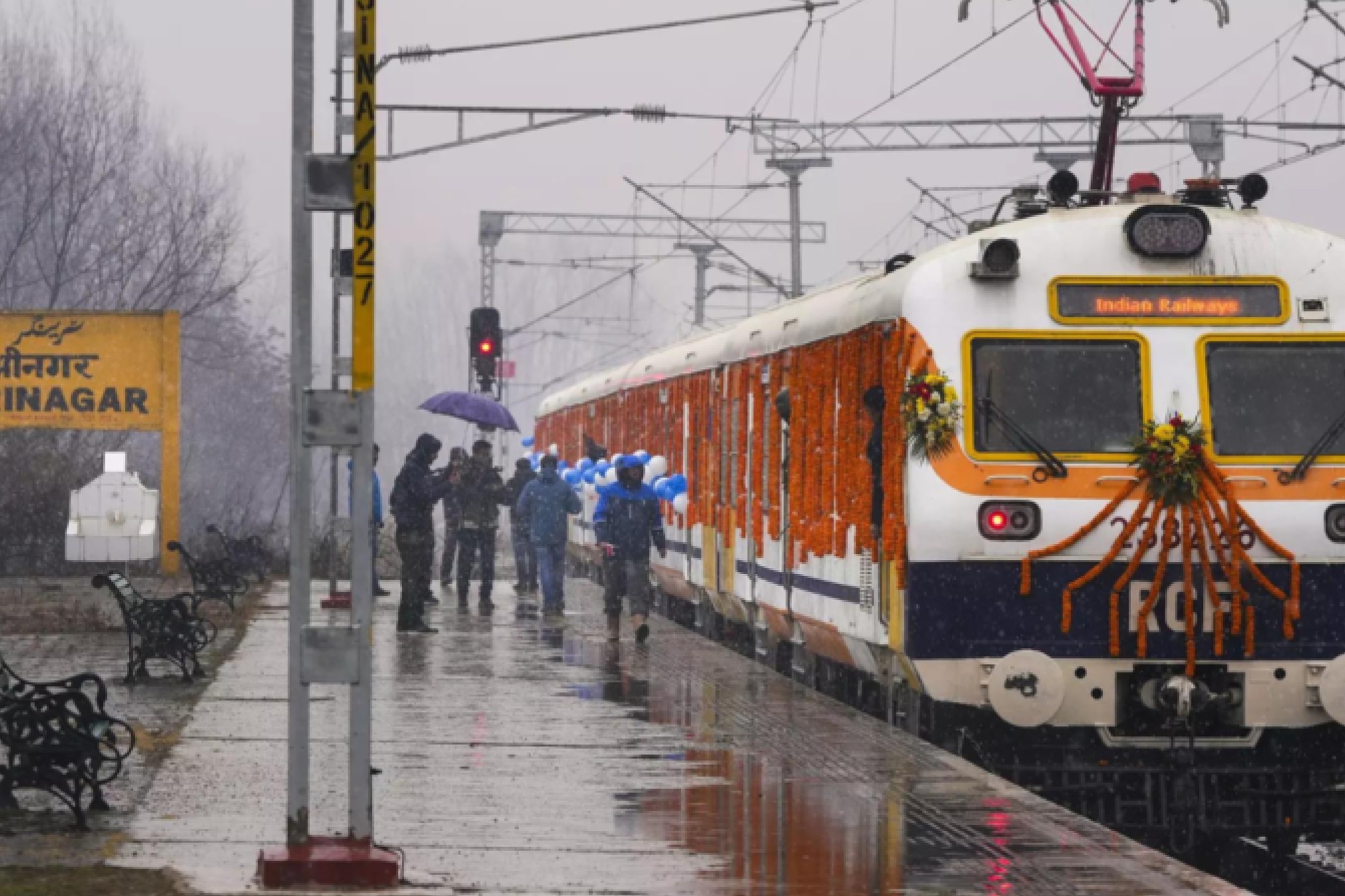 Prime Minister Narendra Modi has inaugurated significant railway projects worth over ₹16,000 crore in Jammu and Kashmir