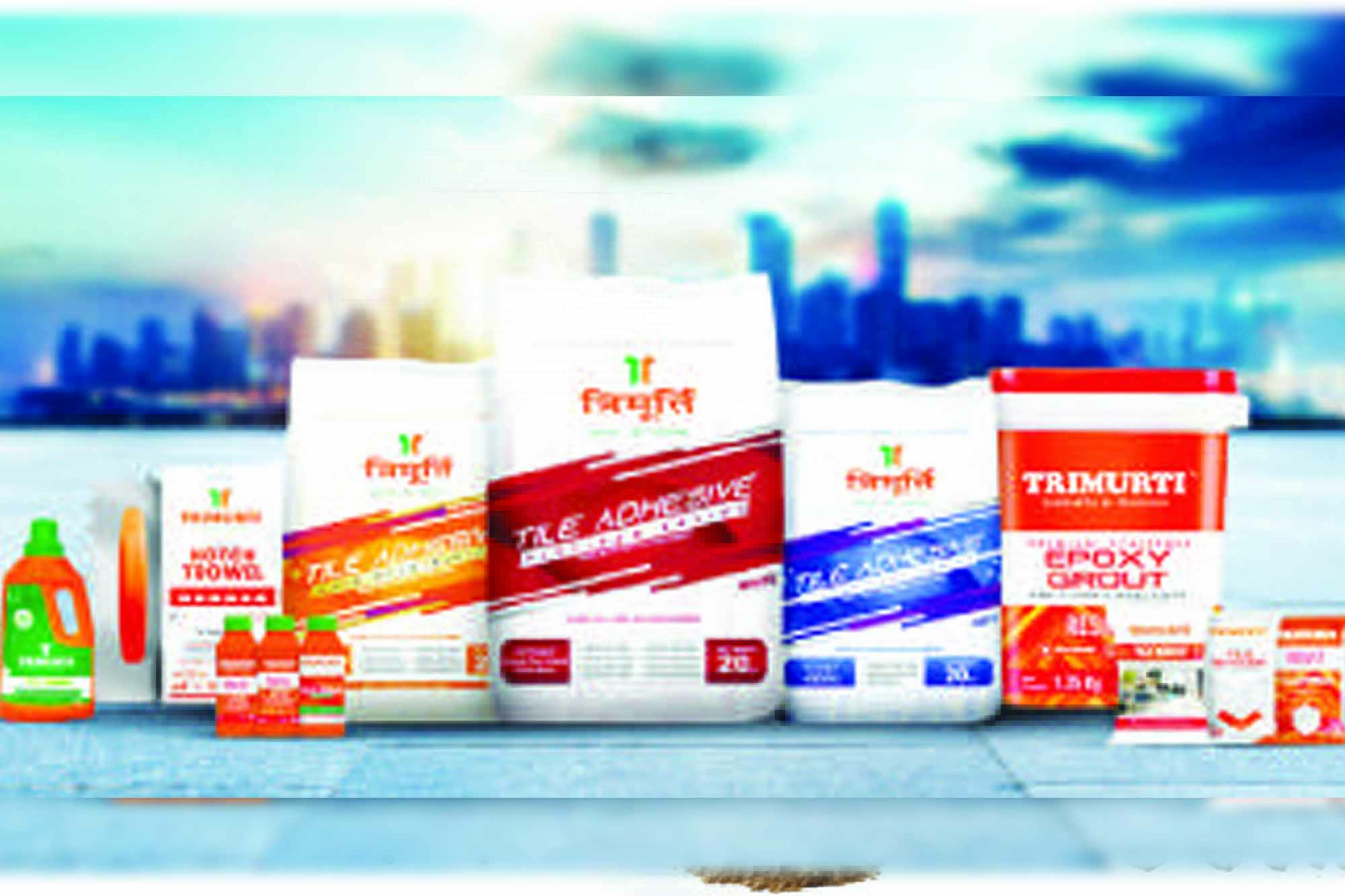 Trimurti, a leading best-recognised manufacturer and exporter in India, has a range of wall finishing products like gypsum plaster, wall putty, one coat gypsum plaster, gypsum bond, AAC block joining mortar, decorative white cement, ceiling products, tile adhesive and offering a wide range of tile care products - all of which meet international standards for quality and effectiveness. This is ensured by Trimurti’s well-equipped quality control and testing unit, which has earned the company ISO 9001:2015 and 14001:2015 certification, as well as ISI accreditation in Wall Putty and Gypsum Plaster - and that’s the reason why customers continue over the years to trust the company’s products. Although the Trimurti brand has a presence across the country, it is more dominant in the markets of Punjab, Uttarakhand, Haryana, Delhi, UP, Bihar, Assam, Rajasthan, Madhya Pradesh, Chhattisgarh and Maharashtra. Manik Gupta, Director of Trimurti Wall Care Products Pvt. Ltd. says, “Today, our company is established as a leading brand in the Indian market for wall care products. We have a vast range of international quality products, and we are using the latest techniques and technology to develop them with utmost precision under strict quality control. We conduct rigorous testing at every stage of production to ensure that we provide the highest quality products to our customers, so today we have a loyal customer base who considers Trimurti to be one of the most trusted brands in the wall care products industry.” “Our manufacturing units are located in the Bikaner and Alwar districts of Rajasthan, which can produce any quantity within the required timelines. In the last two decades, we’ve made our mark as one of India’s leading companies in Wall Care products, and our aim is to be listed among the world’s leaders in this product category. All our products are developed per international quality standards and are sustainable,” said Avers Rahul Gupta, Director of Trimurti Wall Care Products Pvt. Ltd. The company is recognised by some of the top organisations and awarded with awards like the Best Emerging Company Award” in 2020 by Business Mint”; Dainik Jagran’s “Local for Vocal Award in 2021”; Global Excellence Award for ‘Best Wall Putty & POP Manufacturer in North India’ in 2022 by Anupam Kher”; and Global Excellence Award for Best Wall Putty in North India 2023 by Madhuri Dixit. Trimurti products categories Wall putty: Wall putty is a white cement-based powder made of polymer and other minerals that make the wall look smoother. It is primarily used to fill in cracks and holes in walls and prepare an even wall surface before applying paint. It is developed as a finishing coat that covers the major pinholes or undulations and, hence, uniformly covers the surface. It applies to all plaster and concrete walls, ceilings, and renovation of older structures or buildings. Gypsum plaster: Trimurti gypsum plaster is generally made up of heated gypsum at a high temperature. It is a white powdery chemical compound called hydrated calcium sulphate. Trimurti Gypsum Plaster is most suitable for applying internal plastering systems as the punning of walls, ceilings, and all decorative works like cornices, mouldings, and arches. The best part of Trimurti is that it hardens slowly with extra coverage and impurities-free features, which makes it favourable to the construction teams and saves their time. Trimurti is one of the largest and best-quality Gypsum Plaster manufacturers in India. Tile adhesive: It is a formulated polymer-modified Adhesive that can be used to fix different types of tiles, including mosaic tiles, ceramic tiles, small and large dimensions, Stones, etc. It can be utilised for fixing a wide range of tiles and stones over different substrates. These tile-fixing adhesives are prepared to blend and self-restore with astounding adhesion properties. Their superior bonding strength prevents shrinkage, breaks, and slippage of tiles. Tile grout: Tile grout is a filler component, a dense material used to seal the joints or gaps between tiles after they have been installed. Grout can offer several benefits, including a complete look to your floor or wall. Also, it is available in a vast range of colours. It is generally a mixture of water, cement, sand, and polymers Gypsum bond (Quick bond): Gypsum bond is a unique mixture of polymer, selected sand fillers, and additives that make it coarse and improve its bonding properties. It is a replacement for the conventional hacking process. A bonding agent is specially formulated as a plaster bonding agent for pre–treatment of smooth backgrounds such as RCC Column beams, slabs, and precast or shears walls. It also has dual bonding features that provide mechanical and chemical grip and eliminate the risk of debonding gypsum or sand cement plaster. It is a ready-to-apply liquid chemical containing coarse aggregates that give the mechanical key and chemical bonding to plaster, thereby eliminating the risk of debonding. White cement: White Portland cement is combined with white aggregates to produce white concrete for prestige construction projects and decorative work. White concrete usually takes the form of precast cladding panels since using white cement for structural purposes is not economical. Epoxy grout: Epoxy grout is a unique and popular grout for tiling that does not use Portland cement or water in the mixing process. It features a hardener, pigments, epoxy resin, and silica fillers. Epoxy grout is less porous compared to cementitious grout. Many of the concerns you might have with traditional grout. Epoxy grout must meet standards in water cleanability (how long water can be left on grout before it leaves a residue), shrinkage, sag, bond, strength, thermal shock, and chemical resistance.