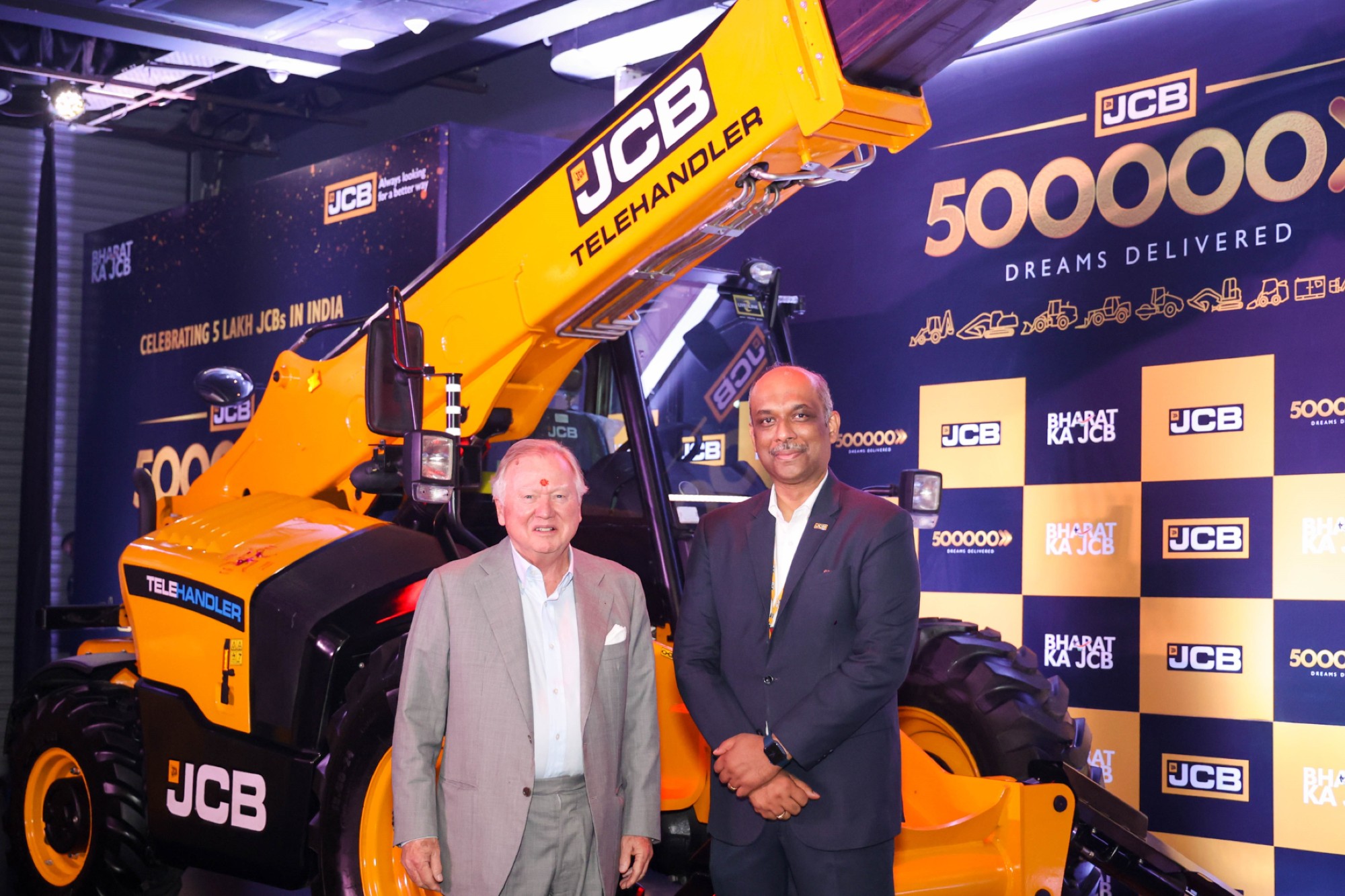 JCB India, a premier manufacturer of Earthmoving and Construction Equipment, recently celebrated a significant milestone with the production of its 500,000th Construction Equipment.