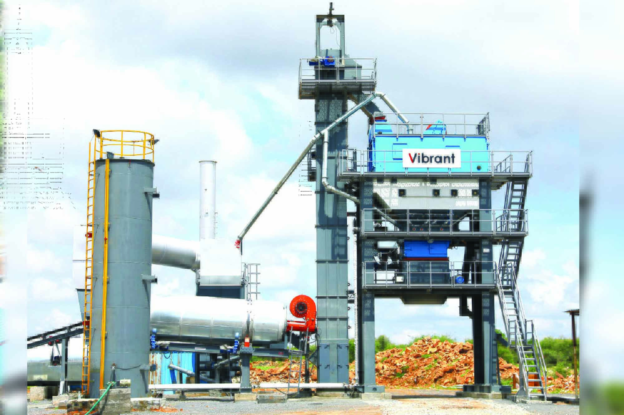 Explore the manufacturing prowess of Vibrant Construction Equipment, an industry leader located near Hyderabad. With an ISO 9001-2015 certification as its guiding beacon, Vibrant excels in producing Asphalt Batch Mix and Drum Mix plants, showcasing a versatile range tailored to meet customer specifications. Learn how Vibrant's commitment to quality assurance, including meticulous inspections and internal audits, ensures the delivery of top-notch equipment to its esteemed clientele.
