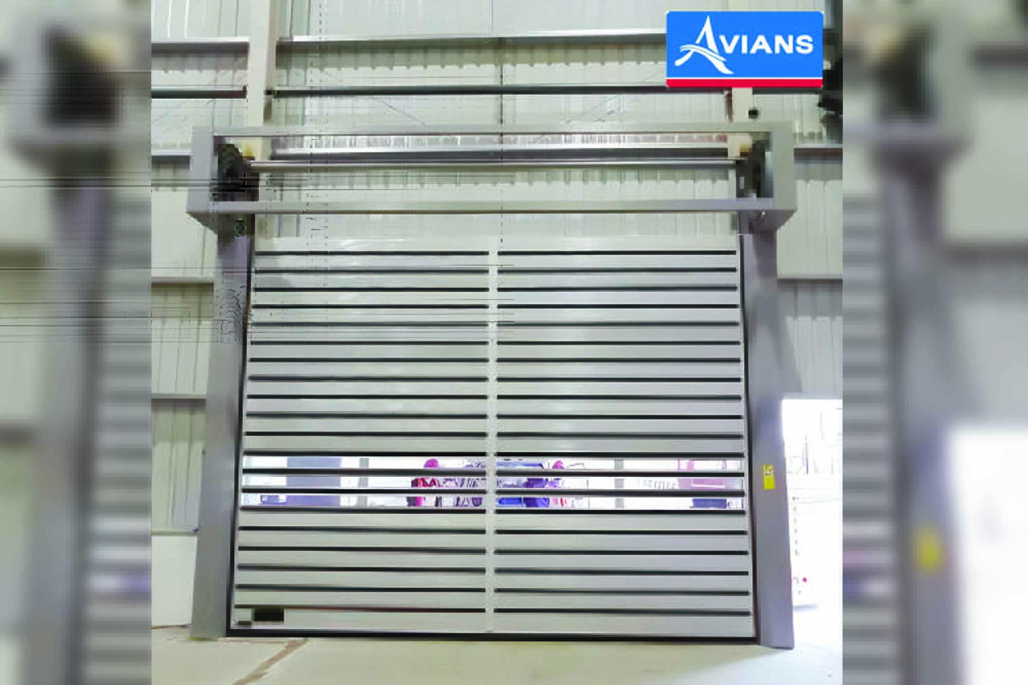 Avians unveils the Avians high-speed metallic spiral door, meeting the escalating demand for advanced access solutions in industrial and commercial spaces. This innovative door combines high-speed operation, metal rolling shutter robustness, and insulation for efficiency.