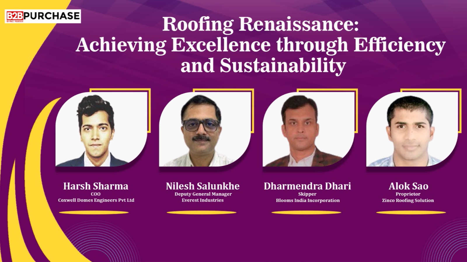 Roofing Renaissance: Achieving Excellence through Efficiency and Sustainability | Panel Discussion