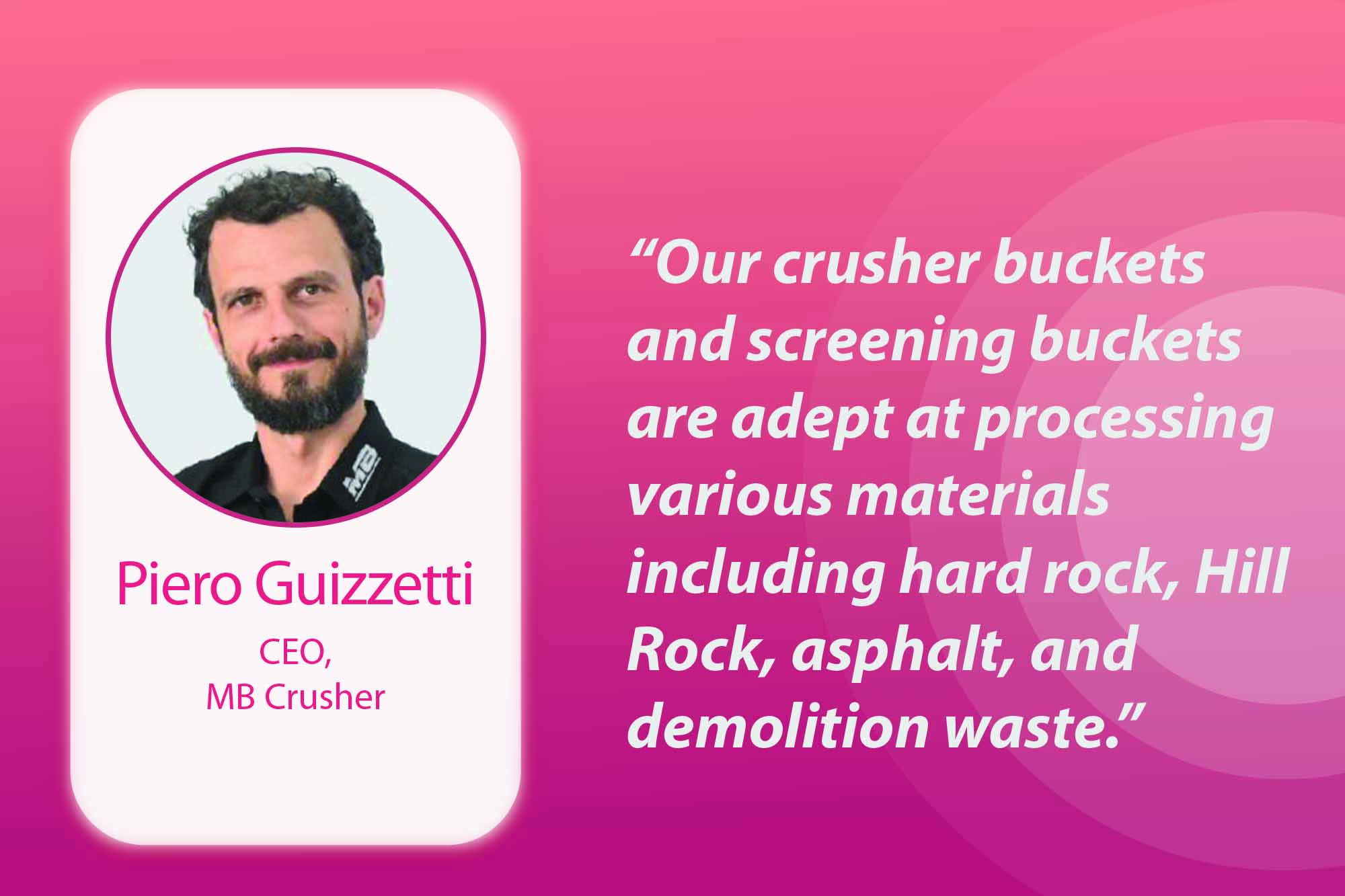 Incorporating advancements in crushing and screening technology, MB Crusher revolutionizes mineral processing operations by seamlessly transforming excavators or backhoe loaders into multifunctional units.