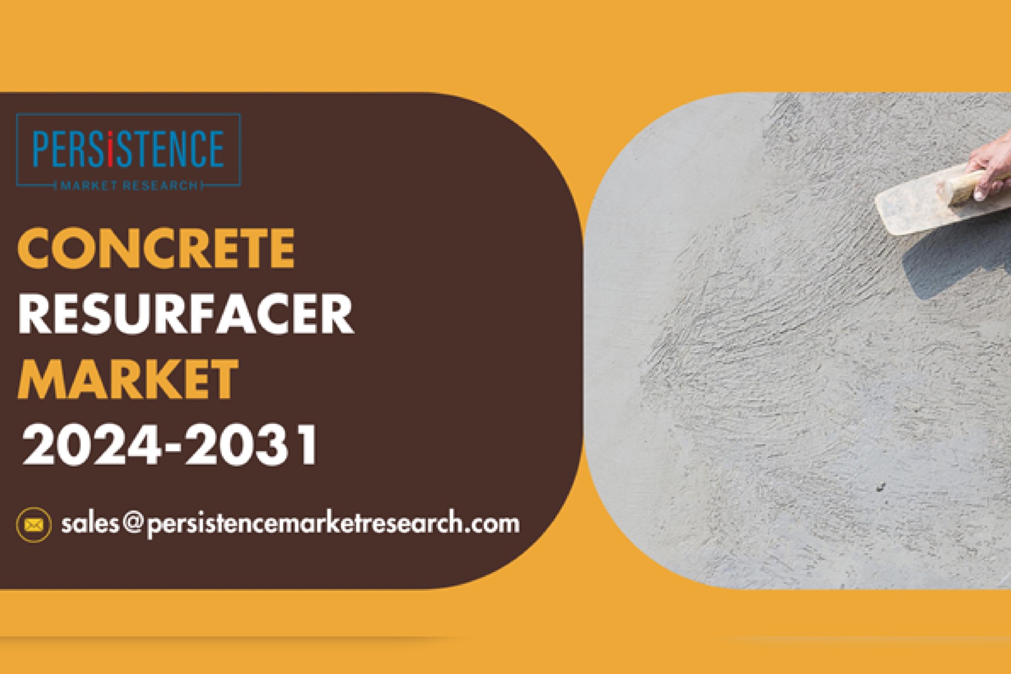 The concrete resurfacer market plays a vital role in construction and renovation, offering solutions for rejuvenating concrete surfaces without extensive demolition. With a projected compound annual growth rate (CAGR) of 5.7 percent, this market is anticipated to reach $2.1 billion by 2031, up from $1.4 billion in 2024 according to Persistence Market Research.