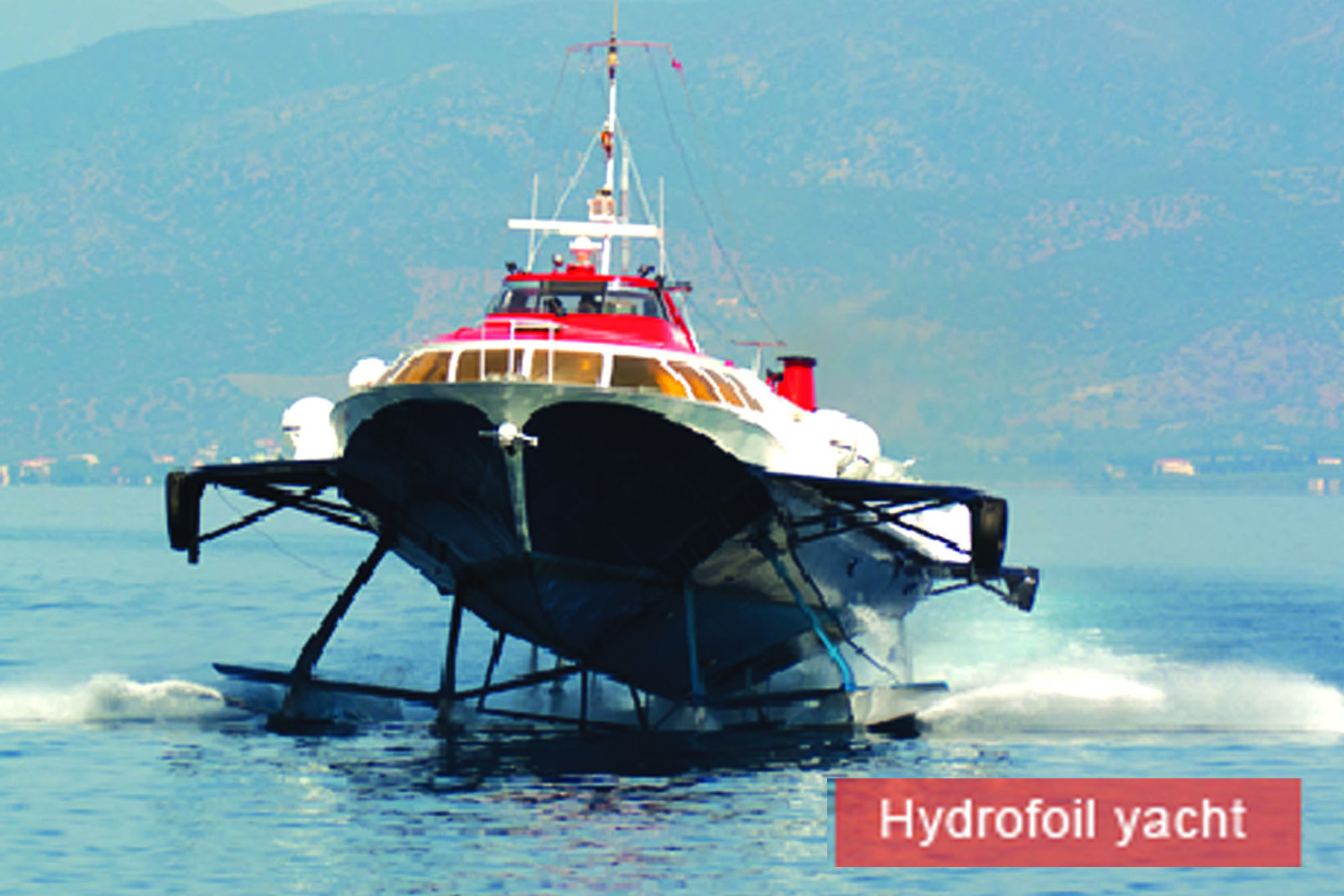 Hydrofoil yacht _ B2B