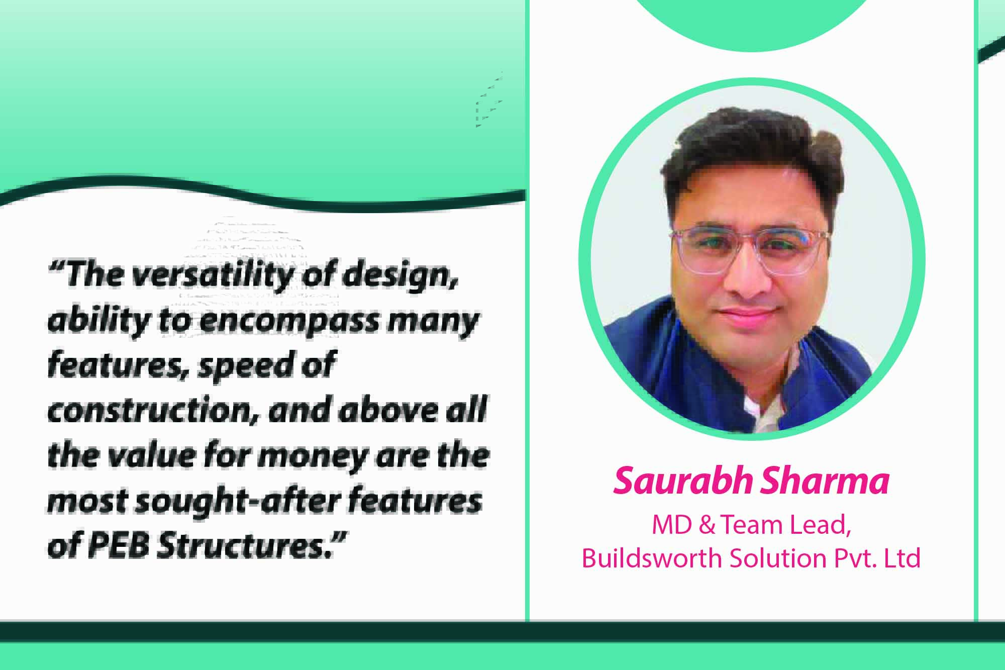 Saurabh Sharma, MD & Team Lead of Buildsworth Solution Pvt. Ltd _ B2B