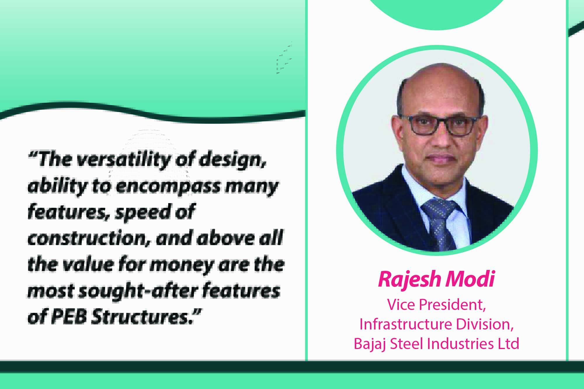Rajesh Modi Vice President, Infrastructure Division, Bajaj Steel Industries Ltd _ B2B