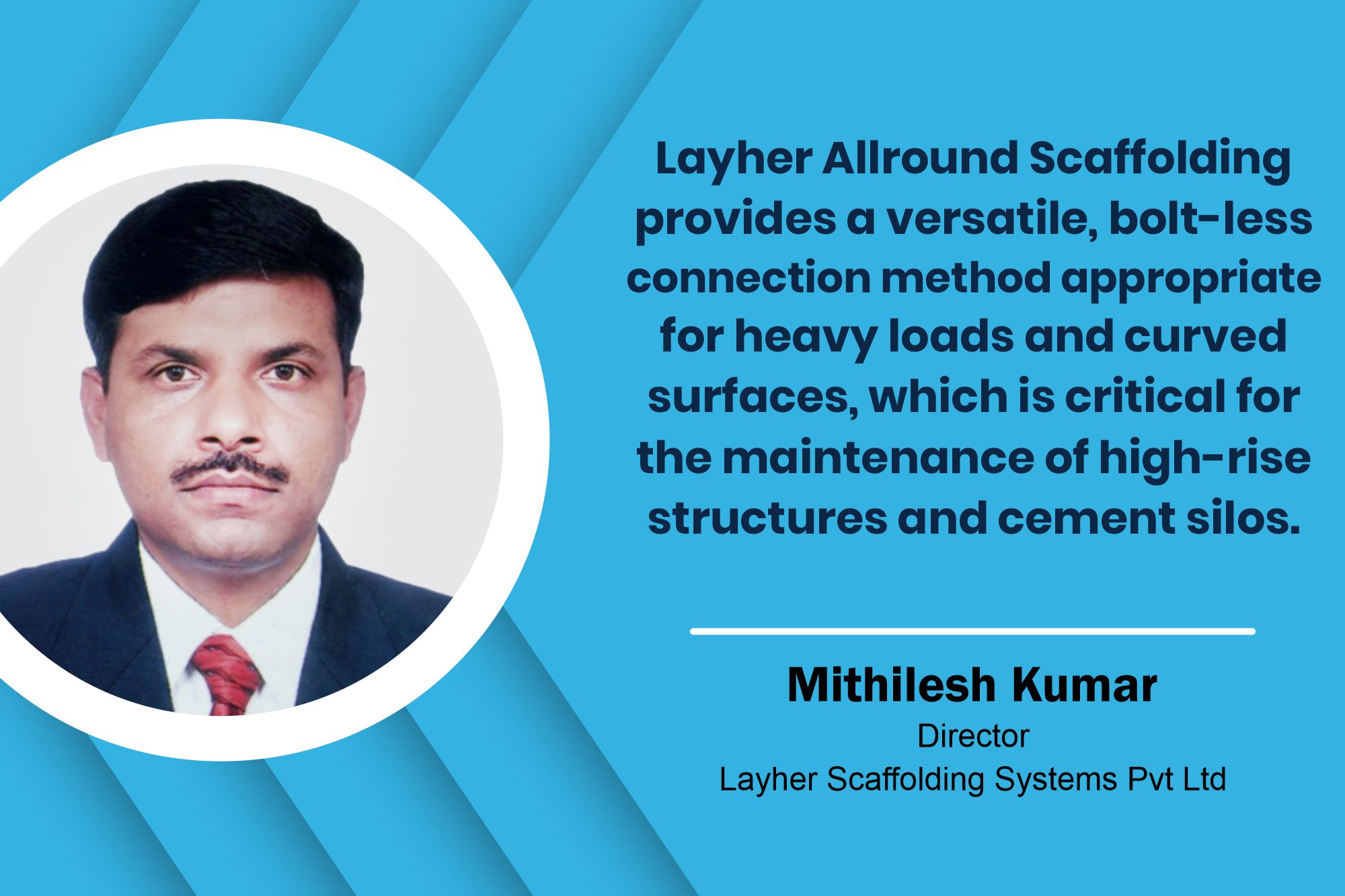 Mithilesh Kumar Director Layher Scaffolding Systems Pvt Ltd _ B2B