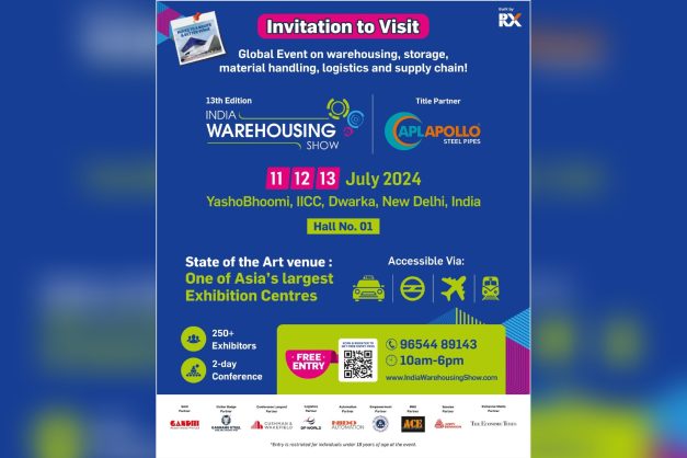 13th India Warehousing Show to showcase logistics innovations