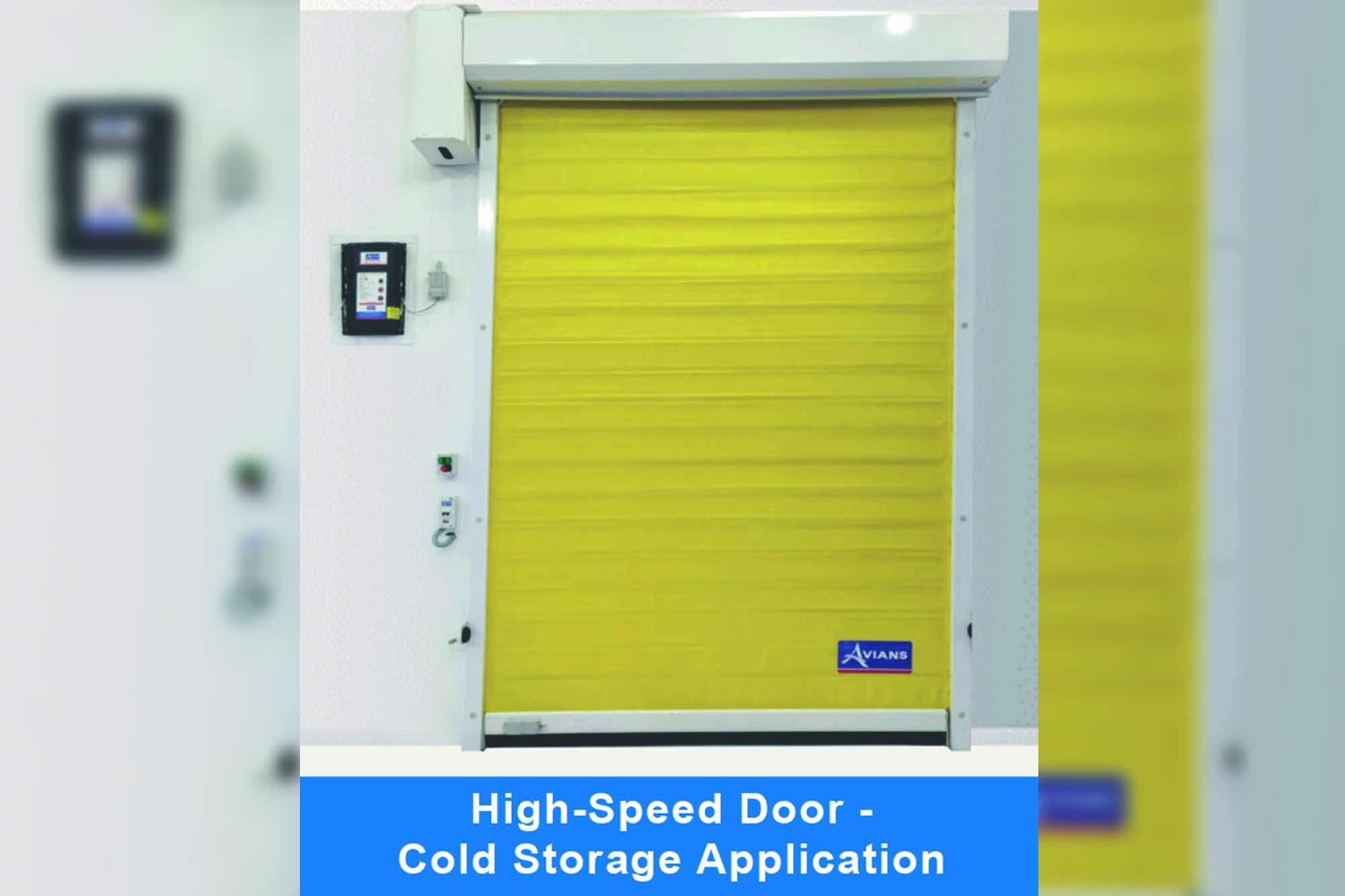 High-Speed Door -
Cold Storage Application _ B2B 