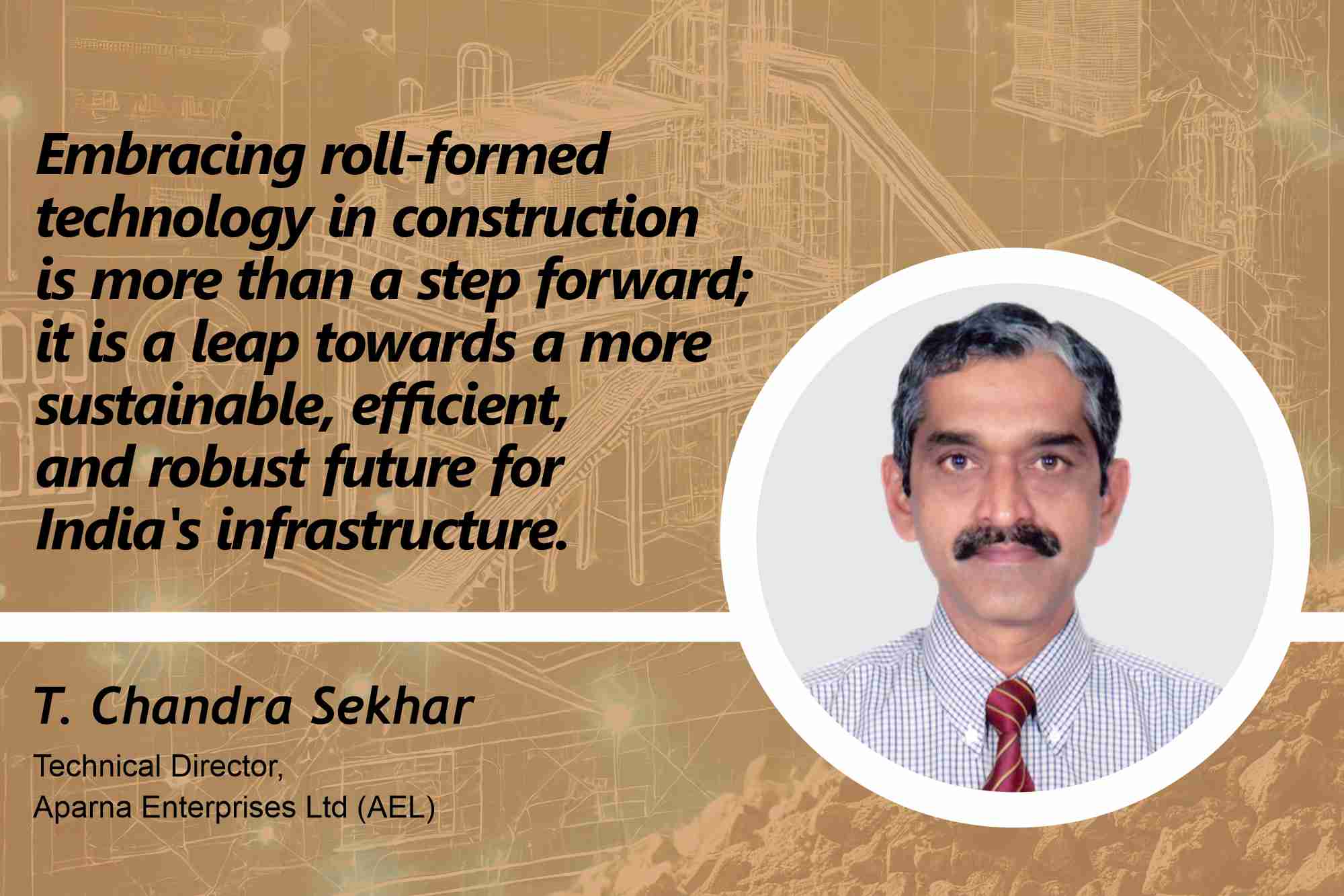 T. Chandra Sekhar Technical Director, Aparna Enterprises Ltd (AEL) _ B2B