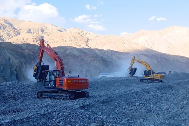 MB Crusher’s Bucket transforms road construction in remote Leh