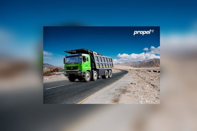 Propel launches first electric tipper, the 470 HEV in India