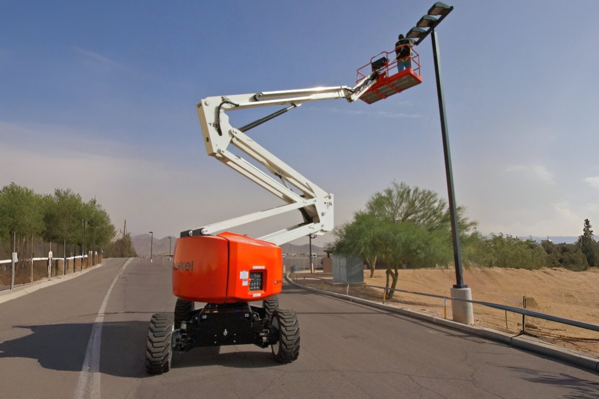 TIL introduces Snorkel A62JRT Boom Lift at bauma ConExpo India 2024