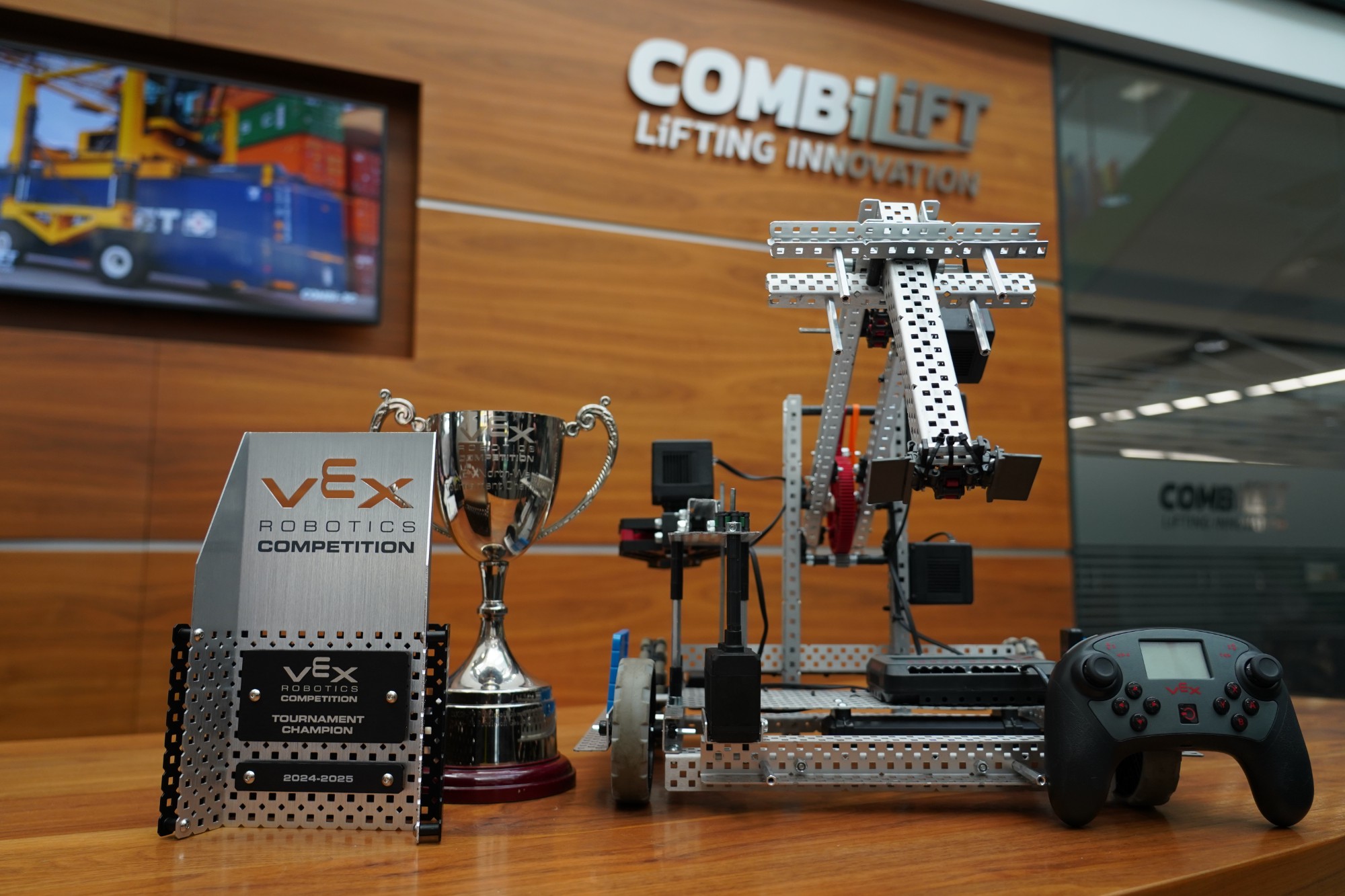 Combilift inspires future engineers with VEX robotics and STEM showcase