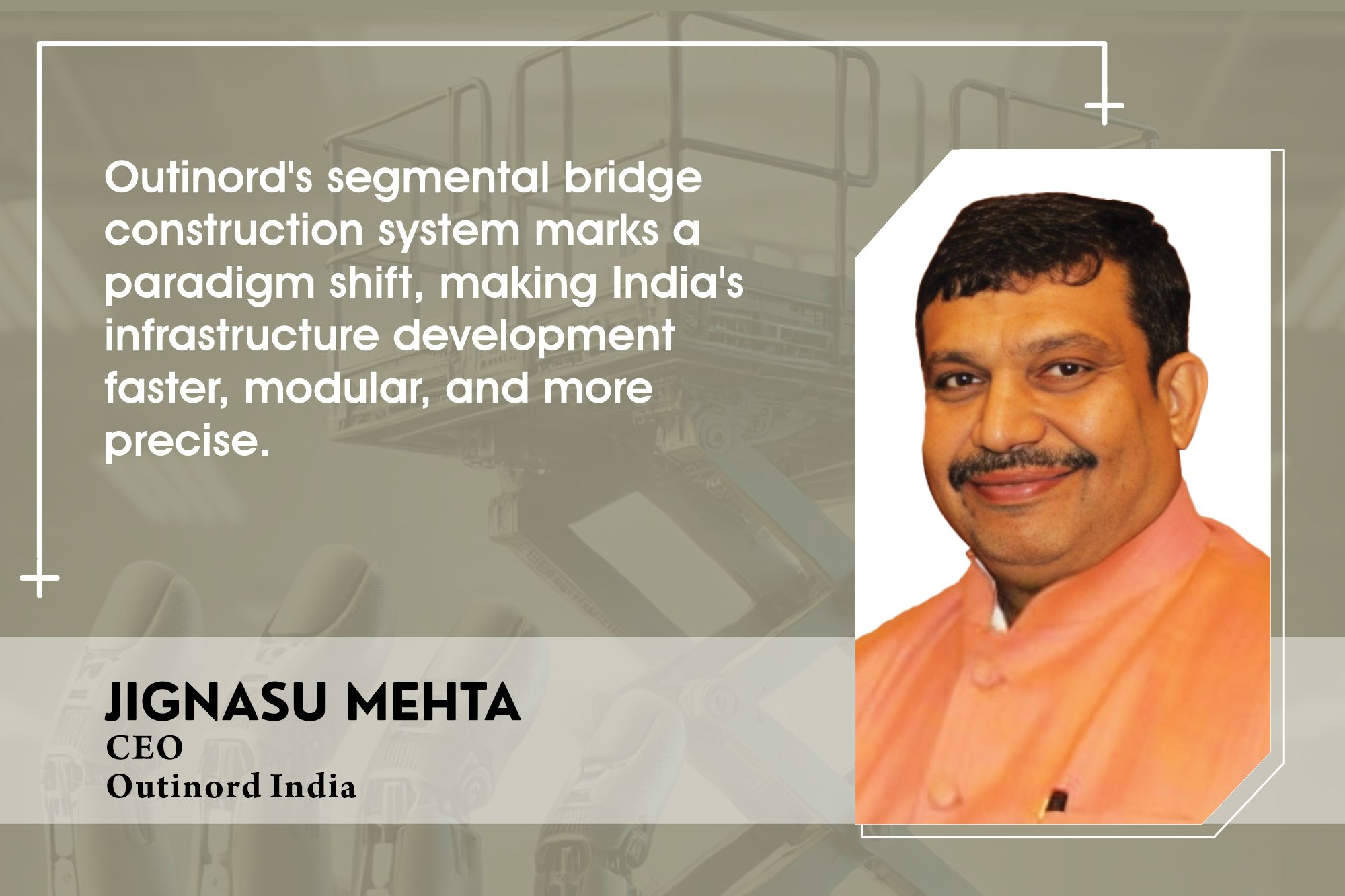 Outinord precast technology speeds up bridge construction in India