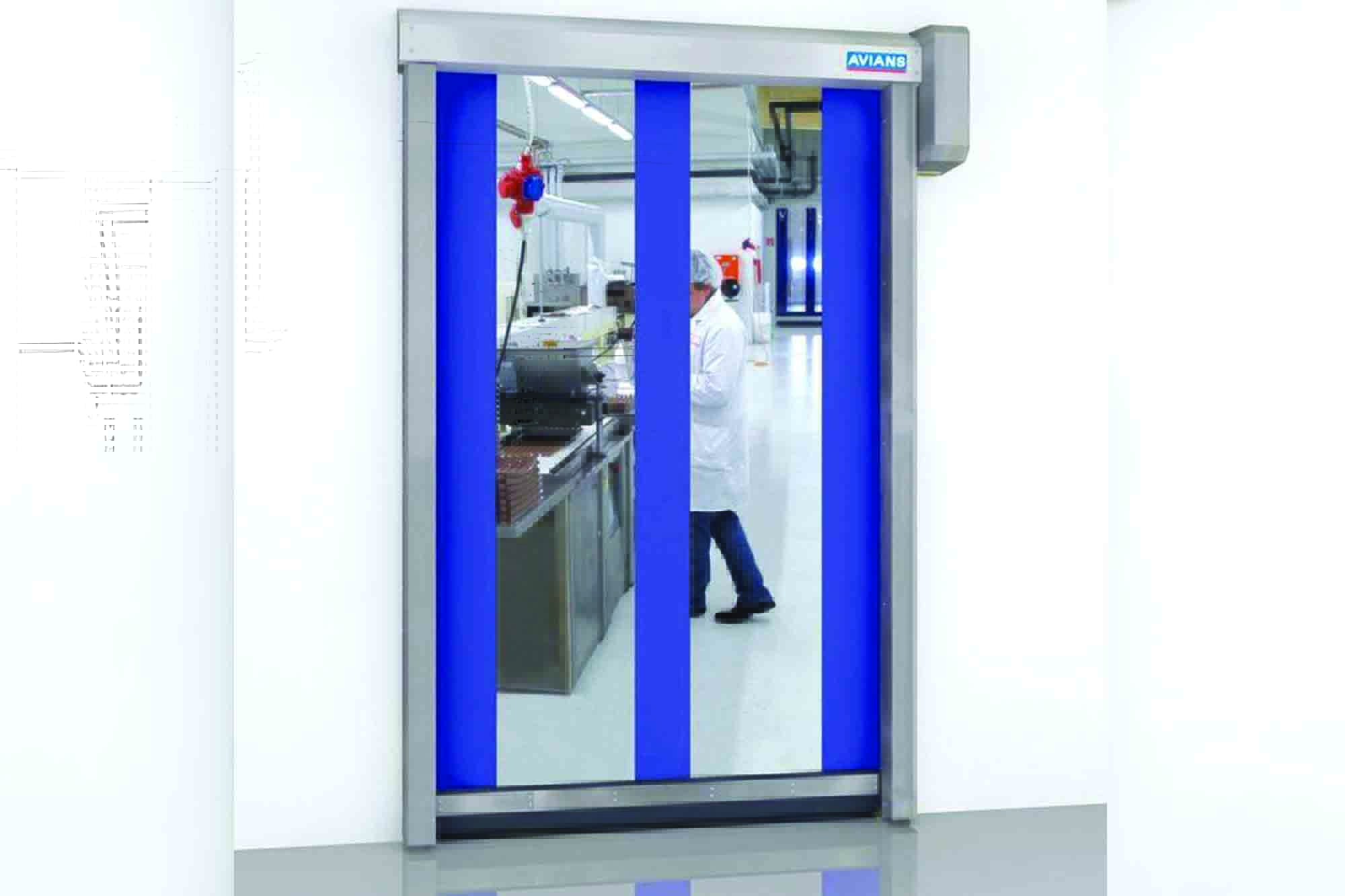 Elevate your clean room standards with Avians high-speed doors