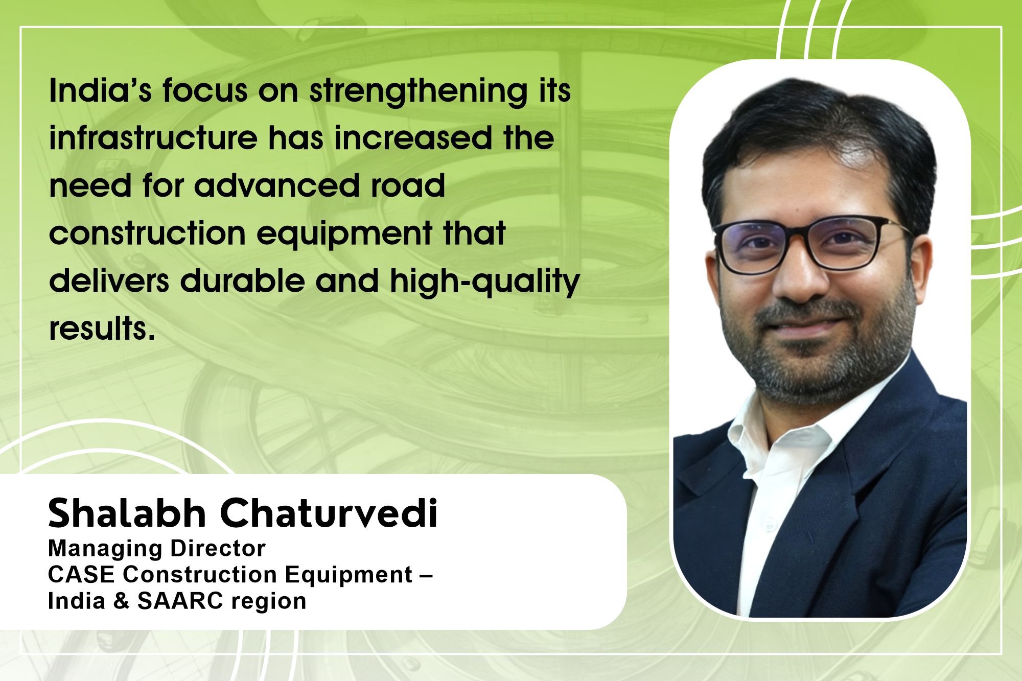 CASE introduces intelligent compaction tech to enhance road durability in India